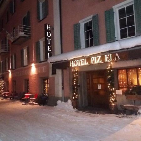 Hotel Piz Ela Bergun Davos Exterior foto