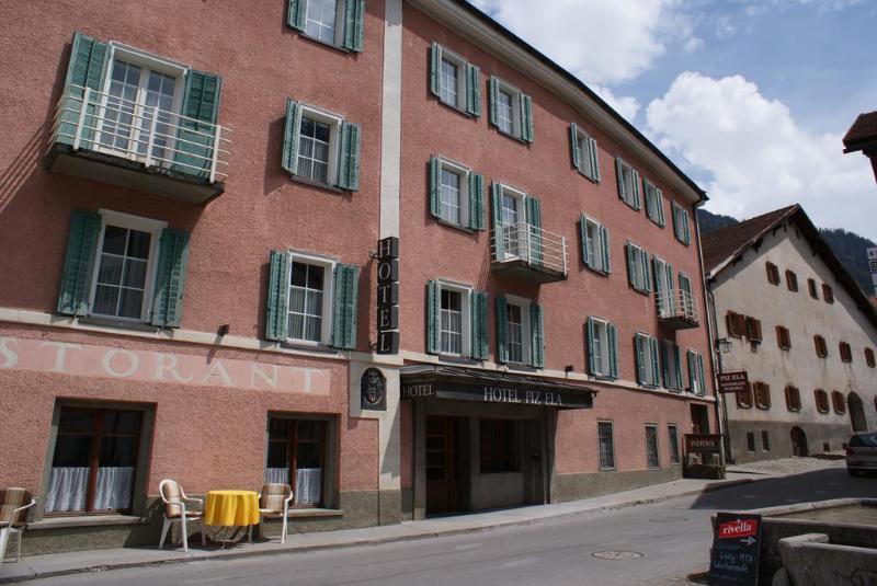 Hotel Piz Ela Bergun Davos Exterior foto